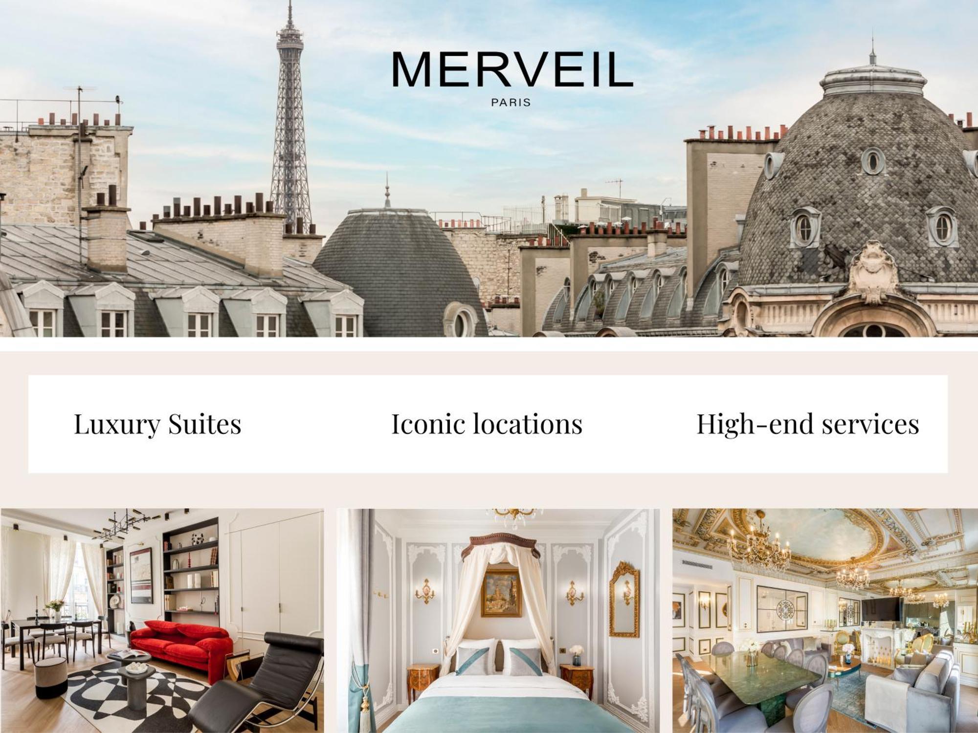 Merveil - Luxury Serviced Apartment - Royale II Paris Exteriör bild